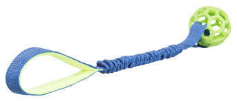 Trixie Bungee Rope whit Ball - poliészter játék (húzó-fogtisztító) kutyák részére (Ø7/48cm)