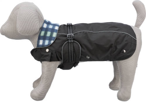 Trixie Rouen Coat 2in1 - kabát (fekete) mopszok,bulldogok részére TÖBB MÉRETBEN