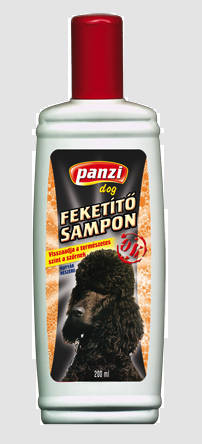 Panzi Sampon - Feketítő - fekete kutyák részére (200ml)