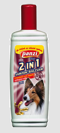 Panzi Sampon - 2in1 - kutyák részére (200ml)