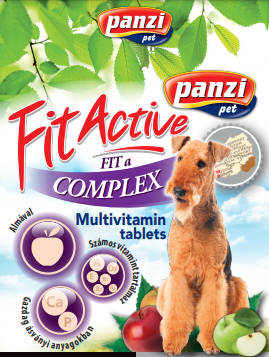 FitActive FIT-a-Complex - multivitamin (almával) kutyák részére (60db)