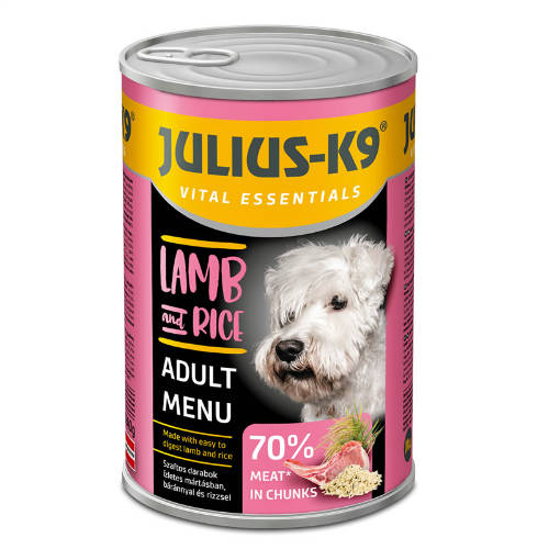 JULIUS K9 konzerv (1240g) TÖBB ÍZBEN