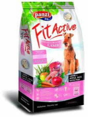 Panzi FitActive Hypoallergenic (Bárány,Rizs,Alma) száraztáp - Ételallergiás, felnőtt kutyák részére (15kg) TÖBB FAJTA KUTYÁNAK