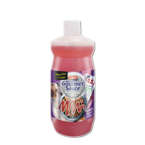 Panzi öntet száraz eledelre (májas ízesítésű) kutyák részére (500ml)