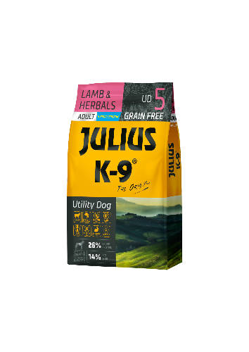 Julius K-9 10kg Utility Dog Hypoallergenic TÖBB ÍZBEN száraztáp