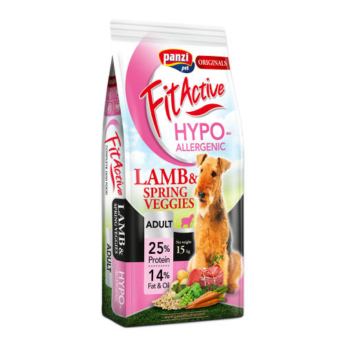 FitActive ORIGINALS PUPPY&JUNIOR HYPOALLERGENIC Lamb&Spring Veggies (15kg) - TÖBB KOROSZTÁLYNAK