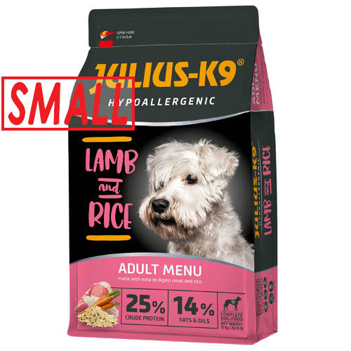 Julius K9 Hypoallergenic száraztáp TÖBB ÍZBEN - Felnőtt kutyák részére (3kg)