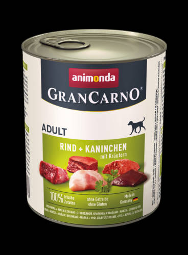 Animonda GranCarno konzerv - Felnőtt kutyák részére (800g) TÖBB ÍZBEN