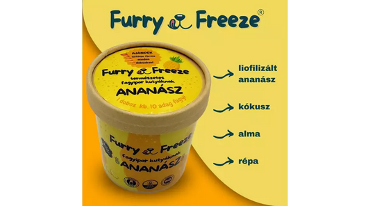 Furry Freeze® fagyipor kutyáknak - ANANÁSZ