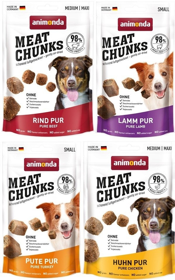 Animonda Meat Chunks Prémium Jutalomfalat (60g) TÖBB ÍZBEN