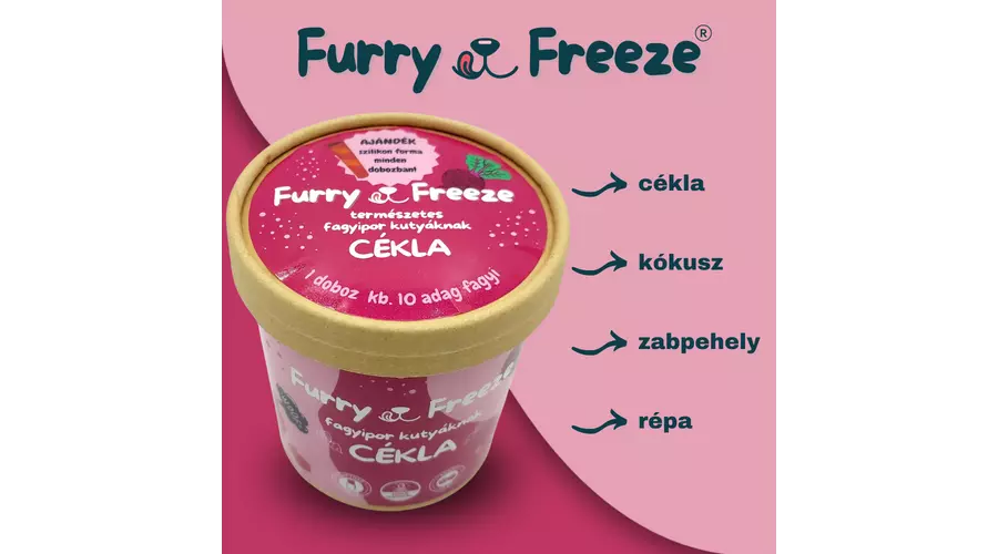 Furry Freeze® fagyipor kutyáknak - CÉKLA