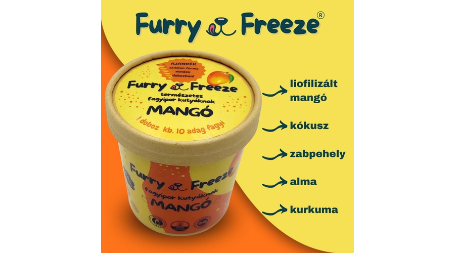 Furry Freeze® fagyipor kutyáknak - MANGÓ