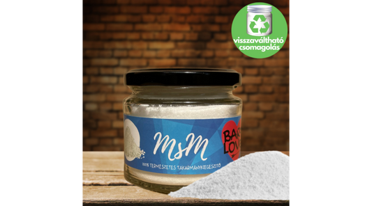 100% MSM kutyáknak 120 g, BARF LOVE TÖBB MÉRETBEN